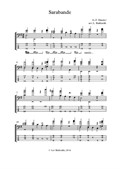 Sarabande (G.F.Händel)